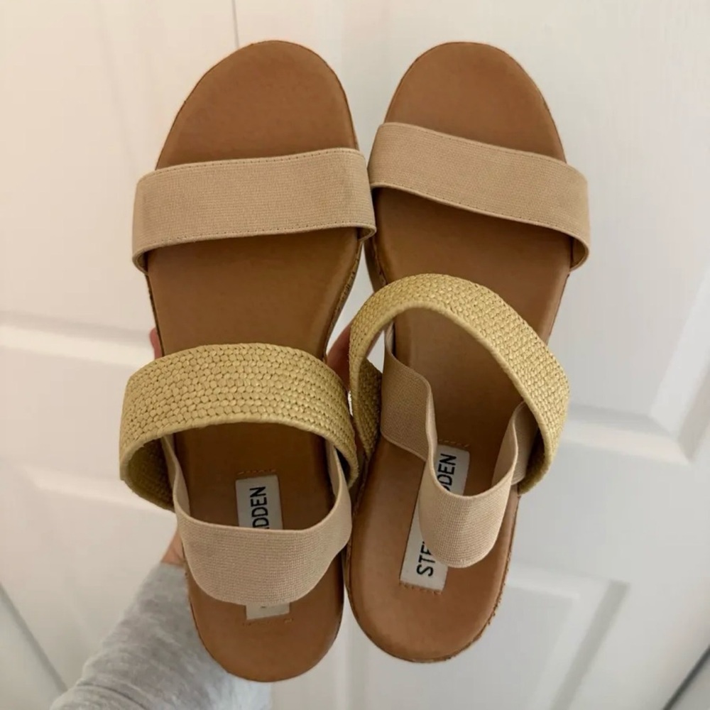 Steve Madden Wedge Sandals - Picture 2 of 3